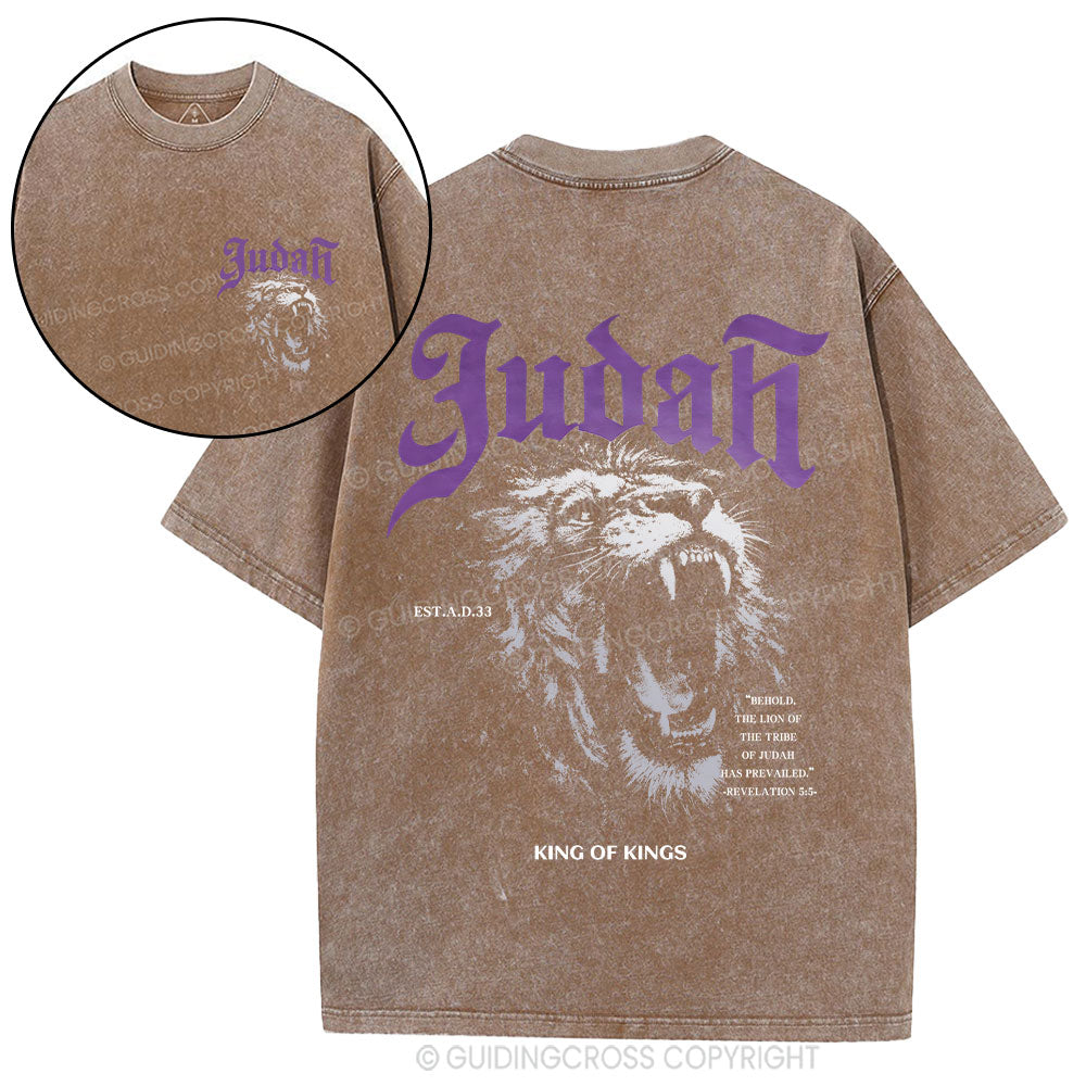 King Of Kings Christian Washed T-Shirt