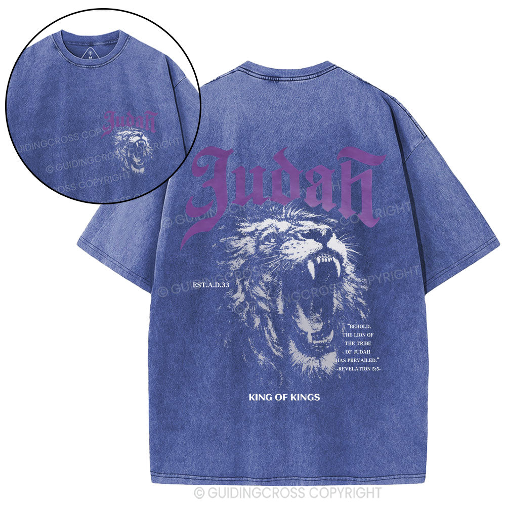 King Of Kings Christian Washed T-Shirt