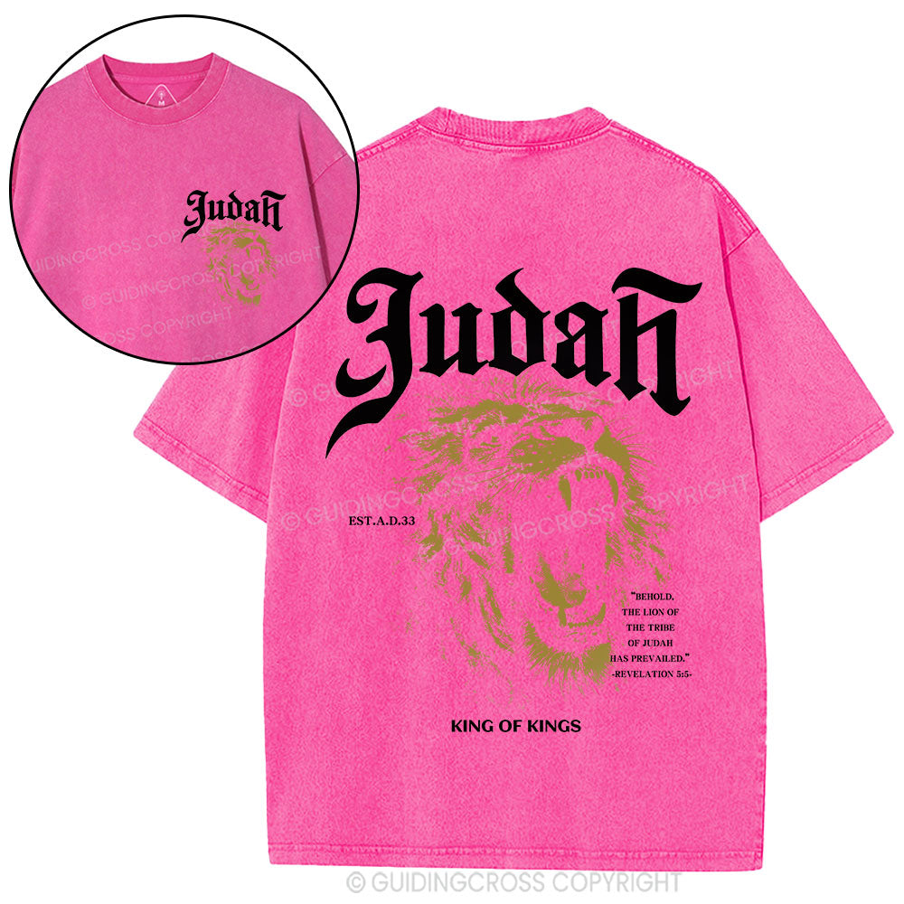 King Of Kings Christian Washed T-Shirt