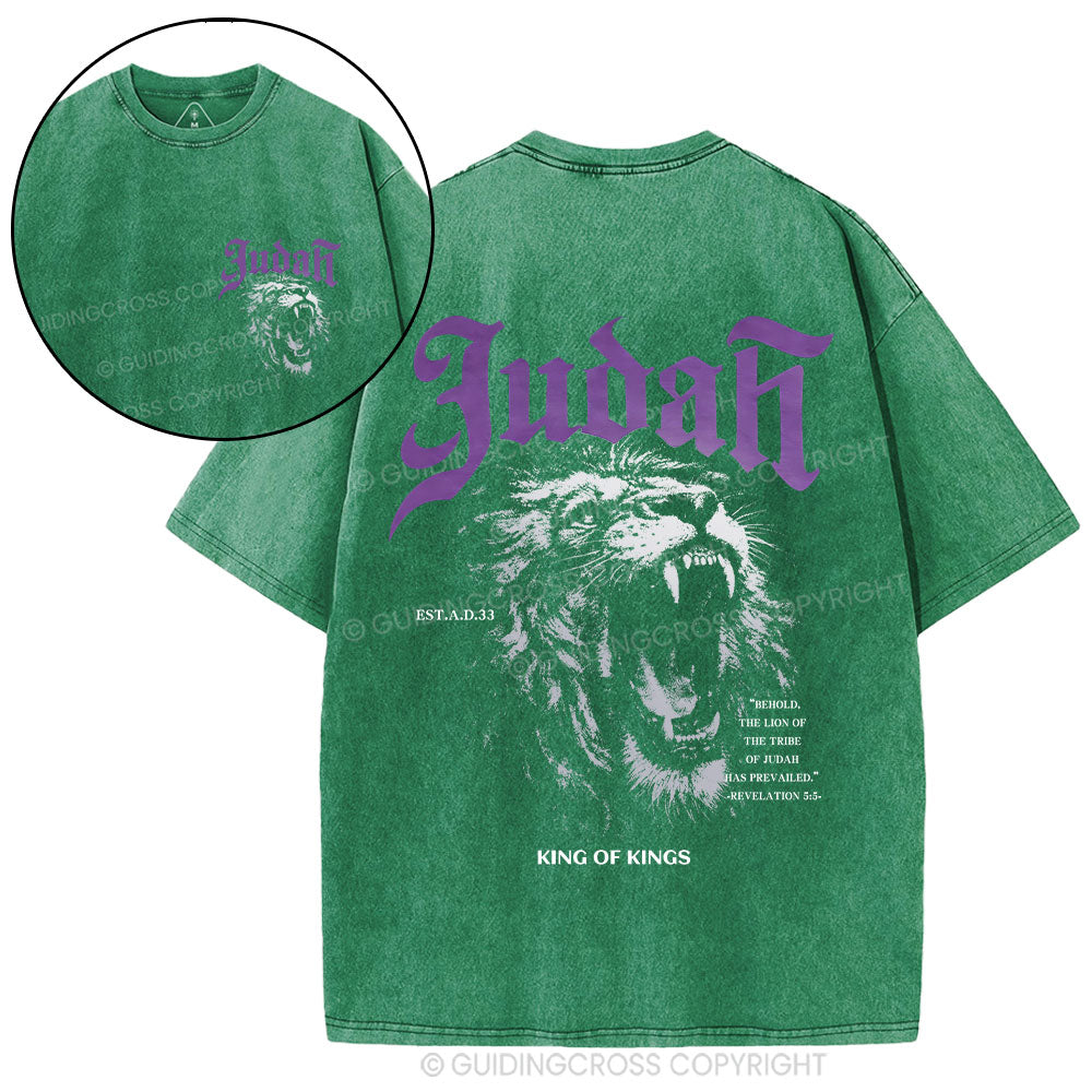 King Of Kings Christian Washed T-Shirt
