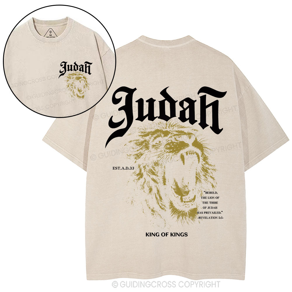 King Of Kings Christian Washed T-Shirt