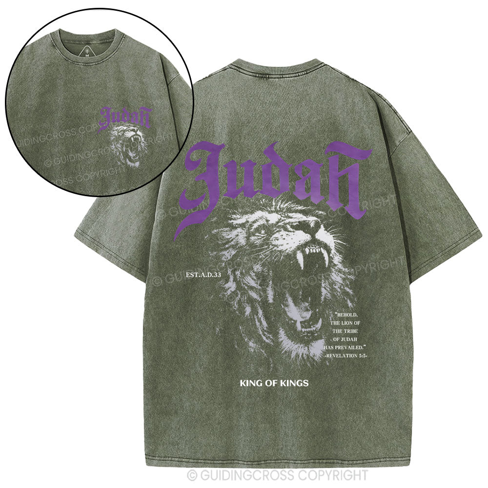 King Of Kings Christian Washed T-Shirt