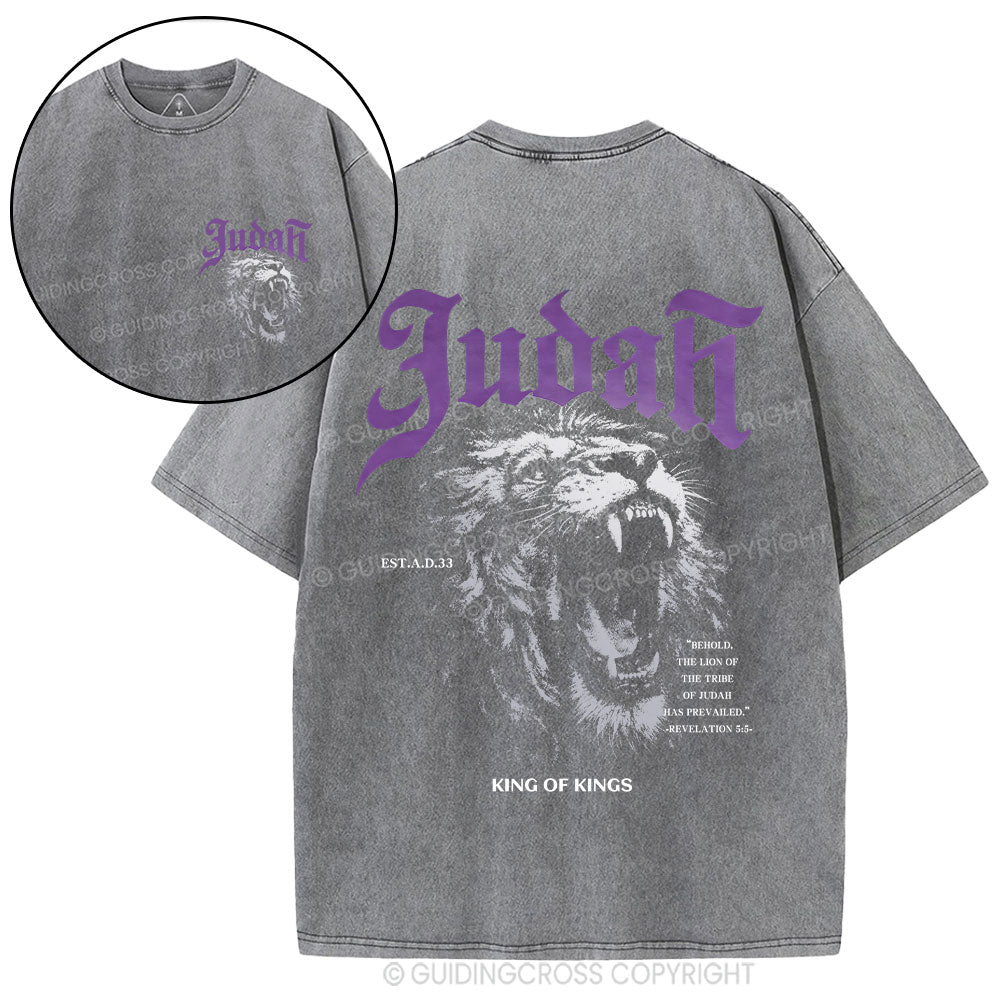 King Of Kings Christian Washed T-Shirt