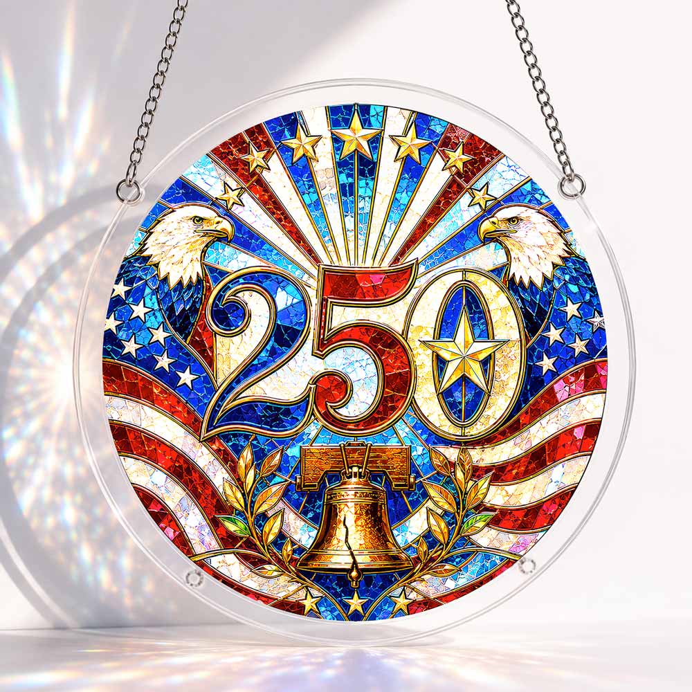 Acrylic Jigsaw Puzzle Suncatcher - Liberty Glory