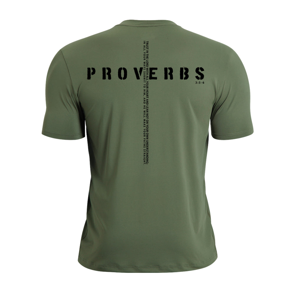 Proverbs 3:5-6 Quick-Dry T-Shirt
