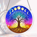 Acrylic Jigsaw Puzzle Suncatcher - Moonlit Tree