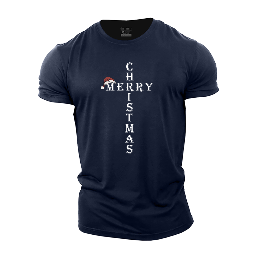 Merry Christmas Cotton T-Shirt