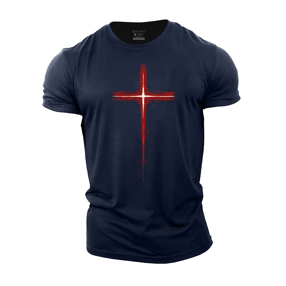 Light of Cross Cotton T-Shirt