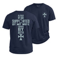 Covered By God And Wife Cotton T-Shirt