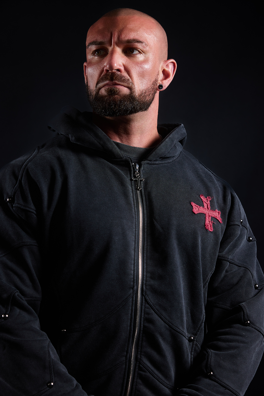 Crusader Armor Zip Up Hoodie