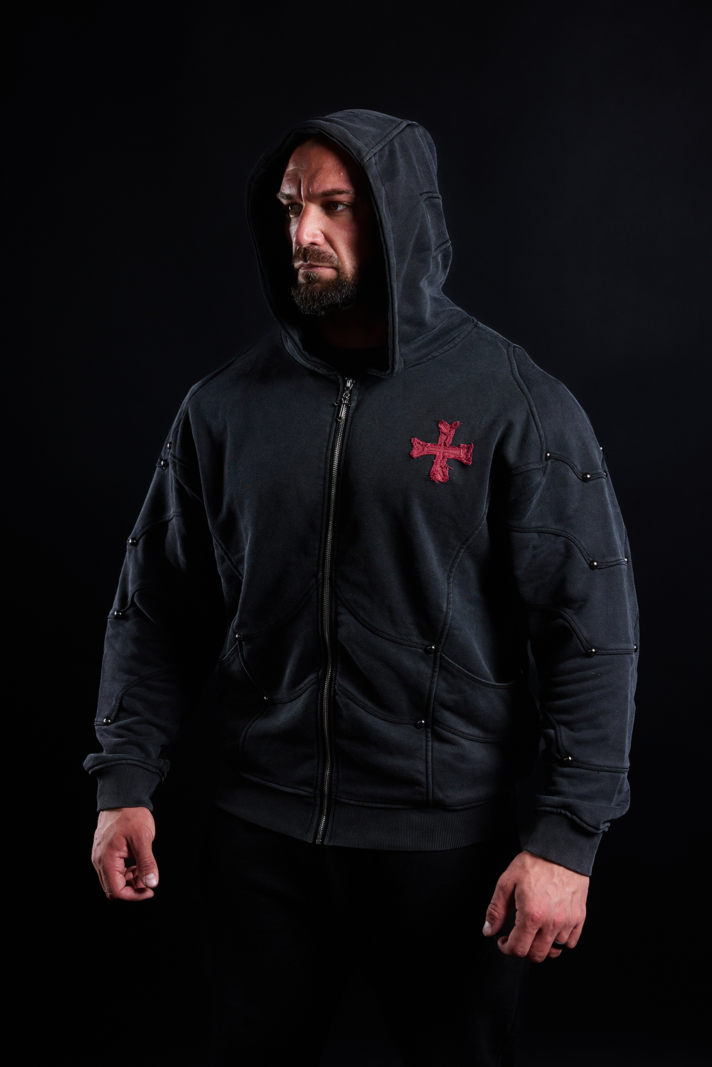 Crusader Armor Zip Up Hoodie