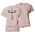Antler Fishing Rod Women's Cotton T-Shirt