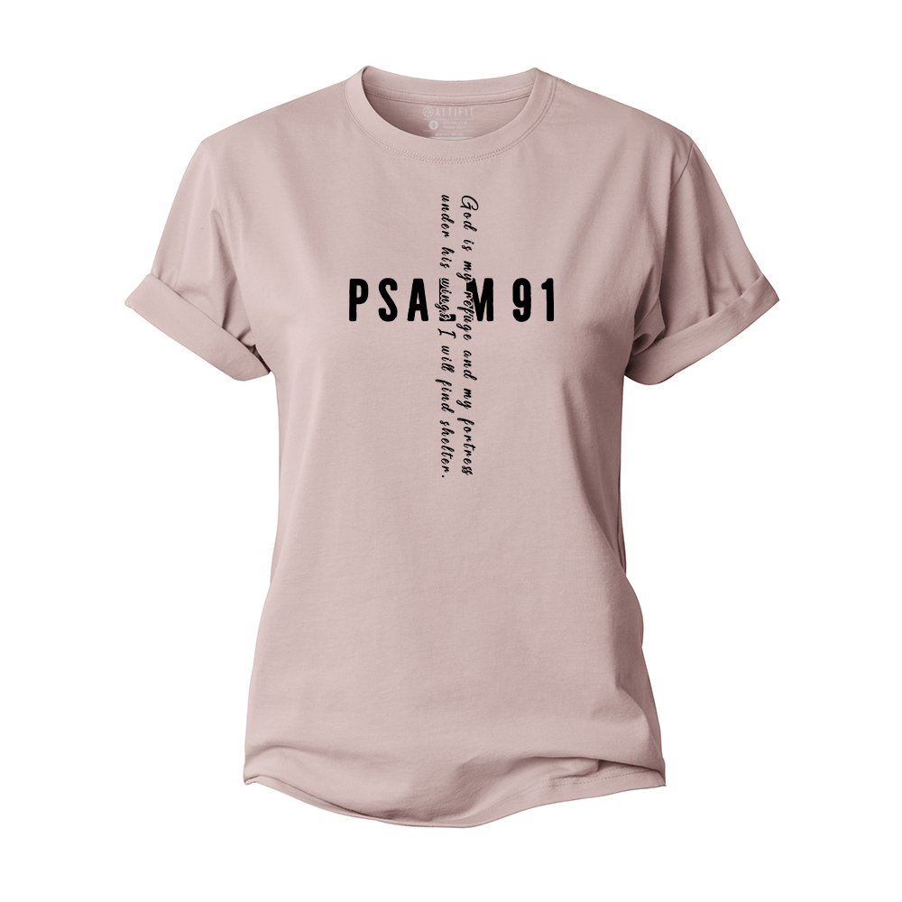 Psalm 91 Women's Cotton T-Shirt