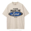 Praise The Lord Christian Washed T-Shirt