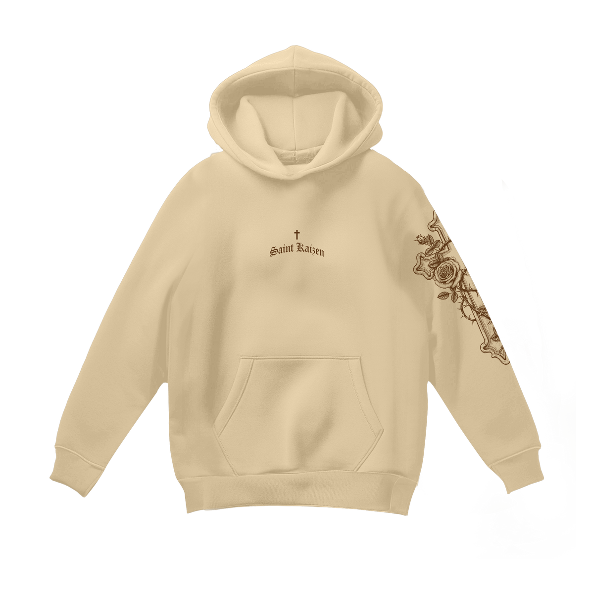 Proverbs 16:3 Hoodie - Cream