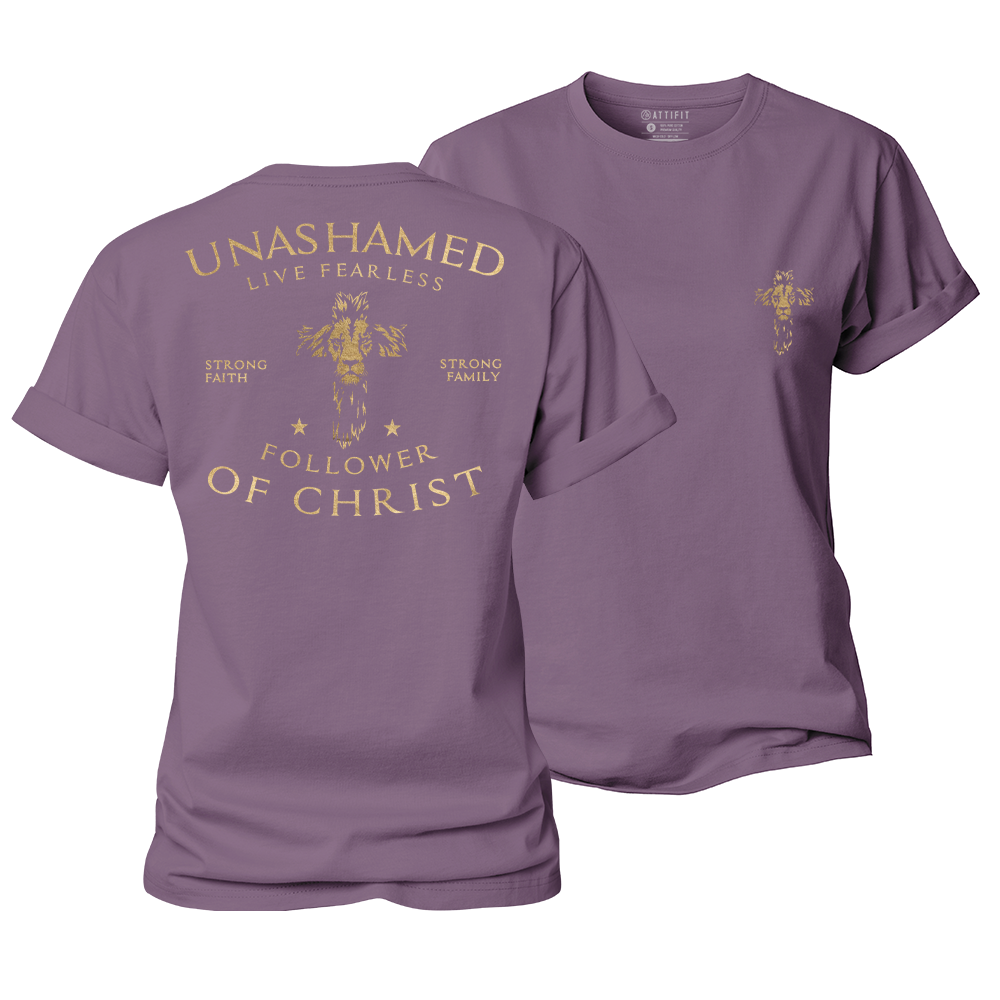 Unashamed Follower of Christ Women's Cotton T-Shirt