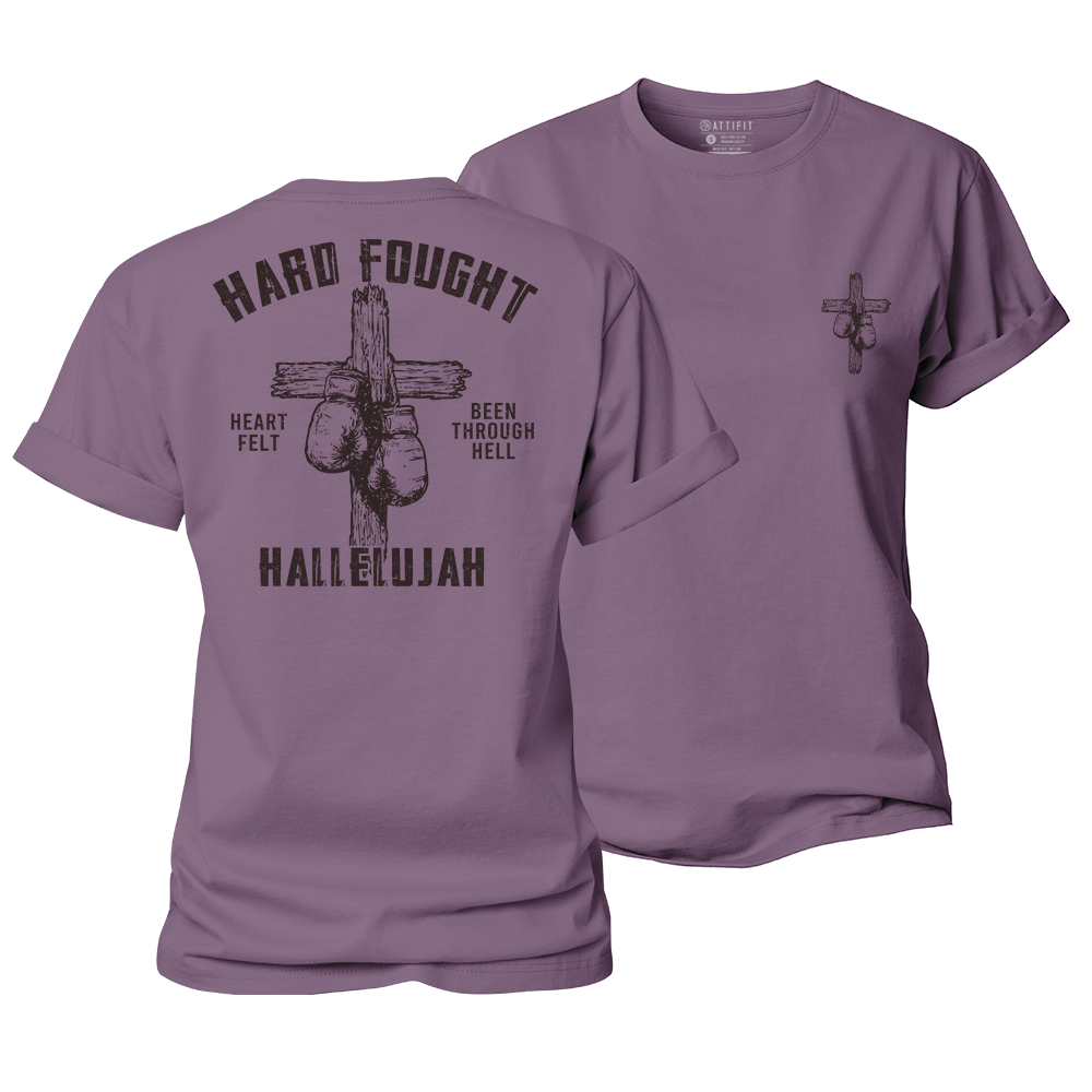 Hard Fought Hallelujah Women's Cotton T-Shirt