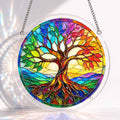 Acrylic Jigsaw Puzzle Suncatcher - Radiant Tree