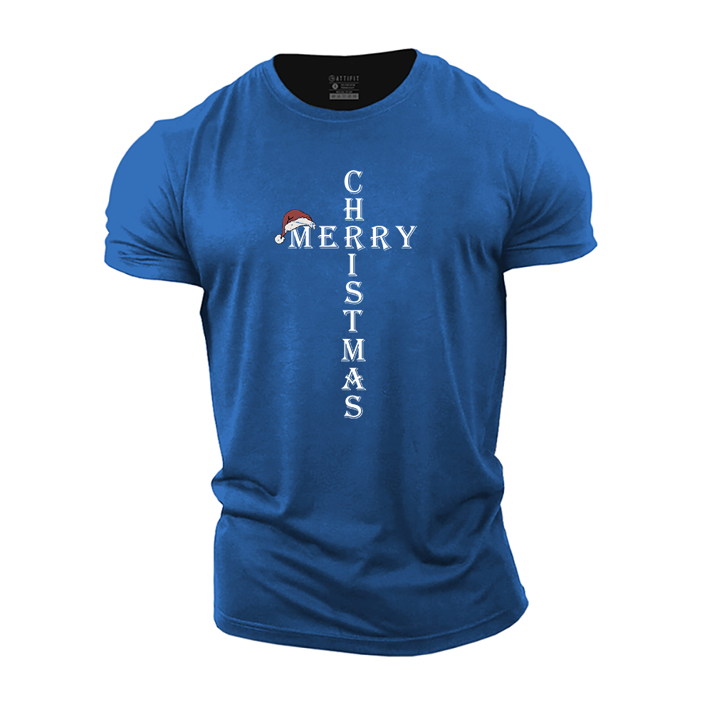 Merry Christmas Cotton T-Shirt