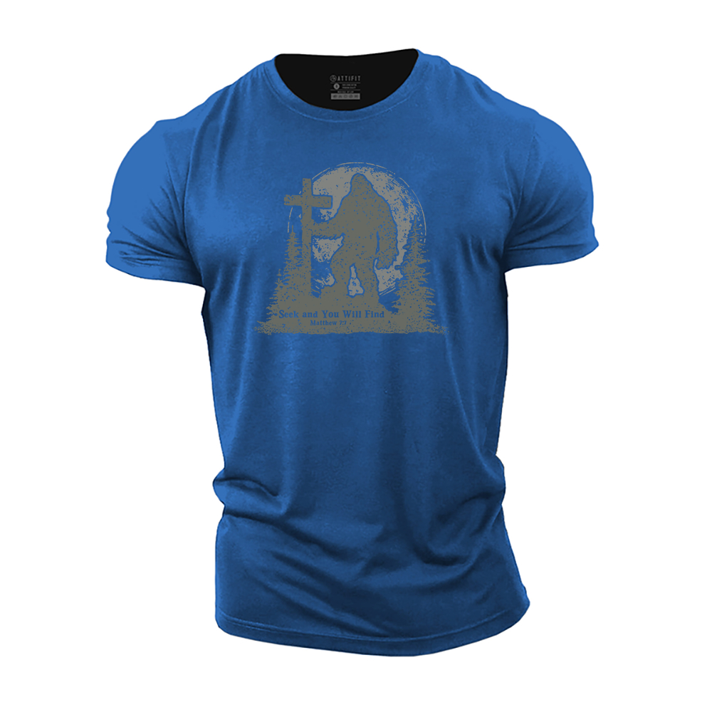 Seek and You Will Find Cotton T-Shirt