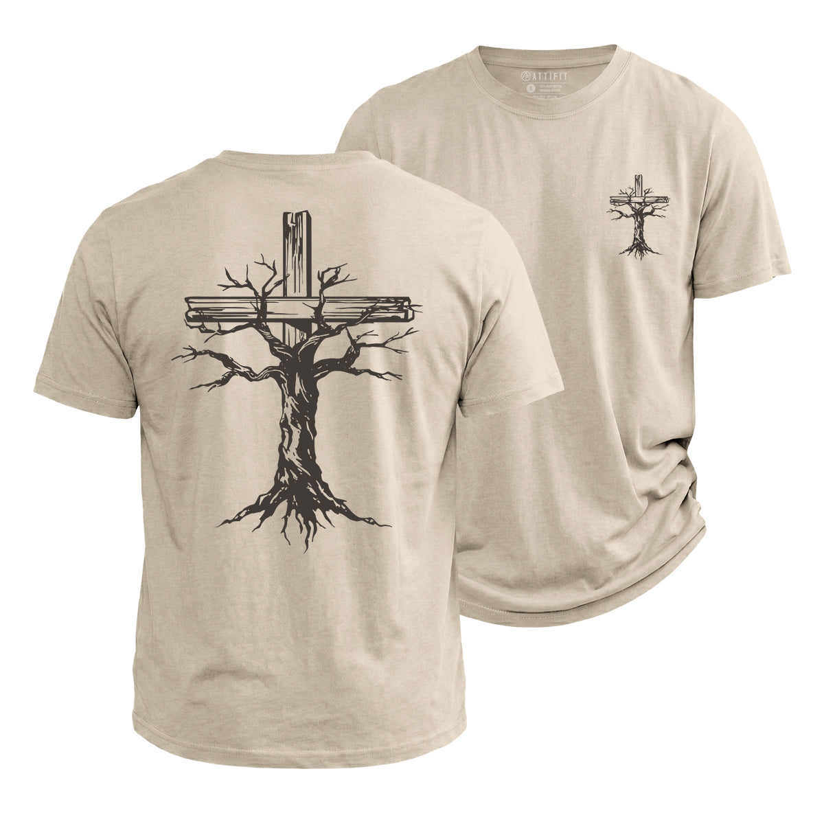 Tree Of Faith Cotton T-Shirt