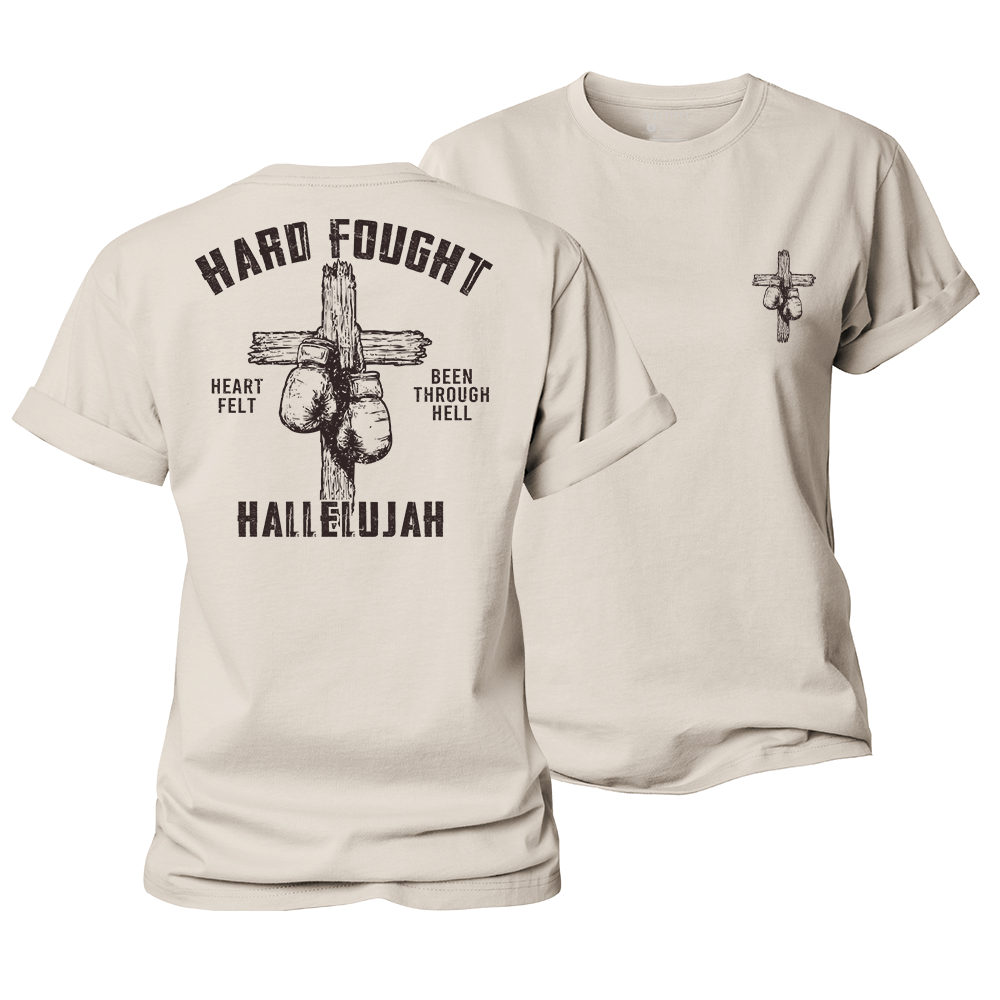 Hard Fought Hallelujah Women's Cotton T-Shirt