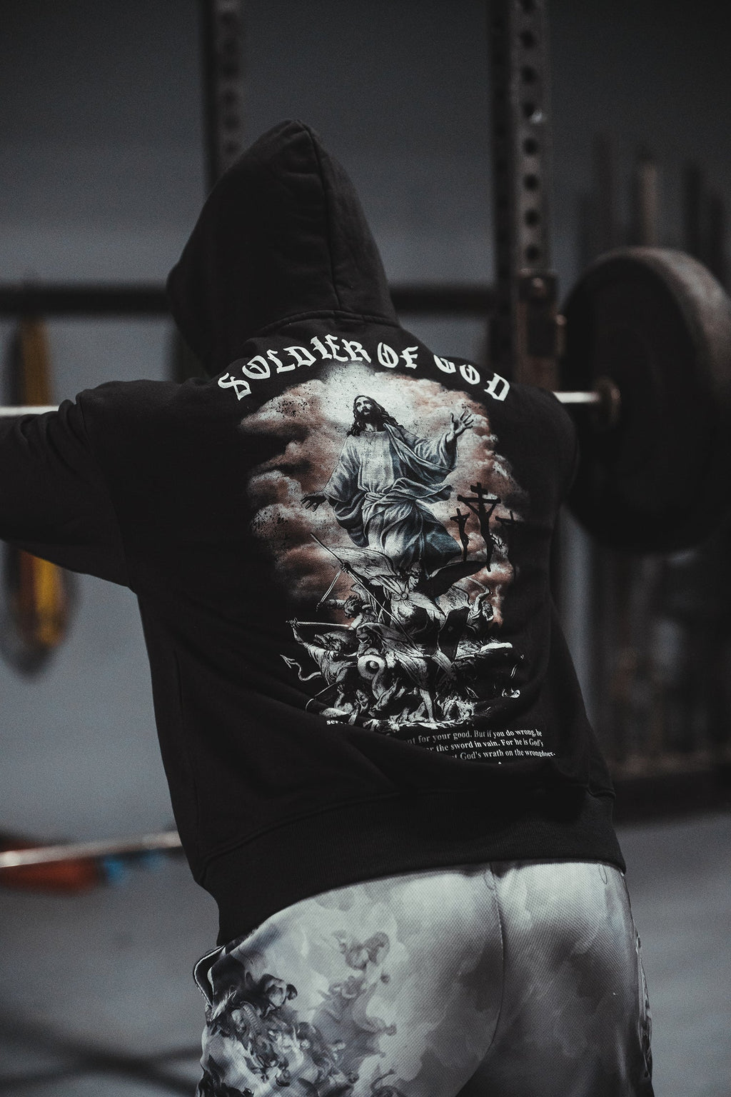 Soldier of God Hoodie Black