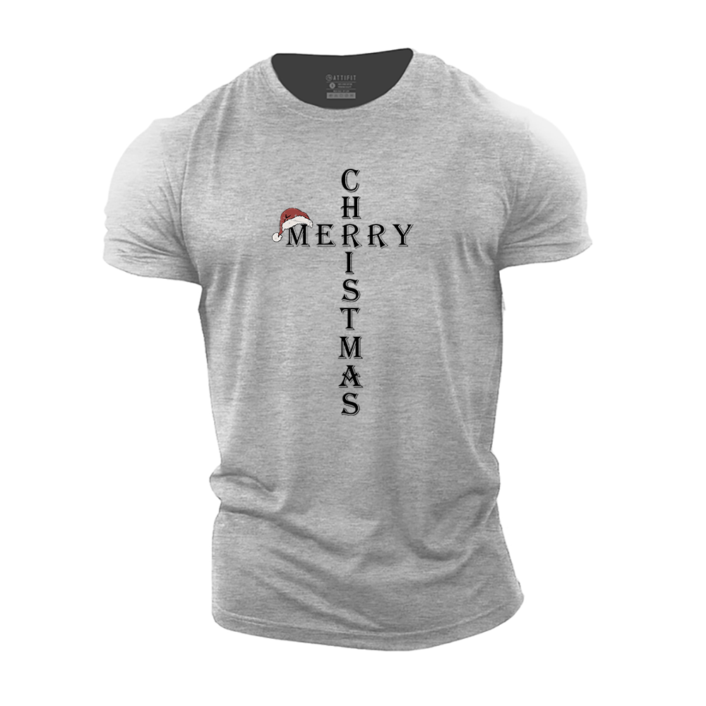 Merry Christmas Cotton T-Shirt