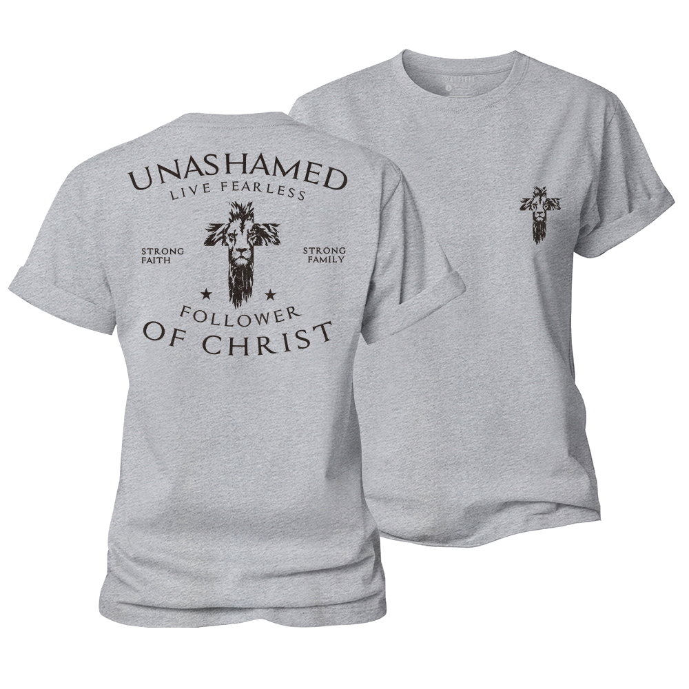 Unashamed Follower of Christ Women's Cotton T-Shirt