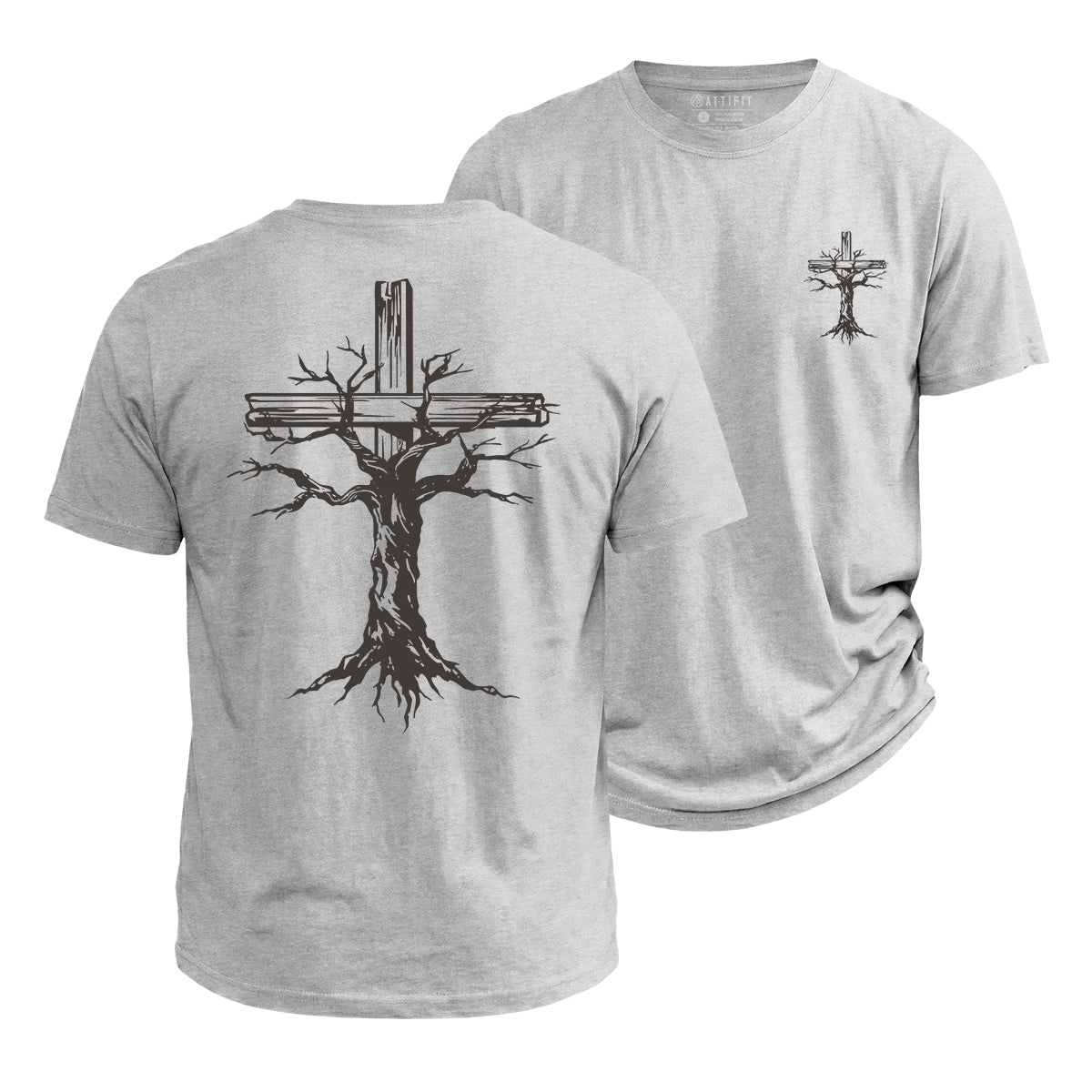 Tree Of Faith Cotton T-Shirt