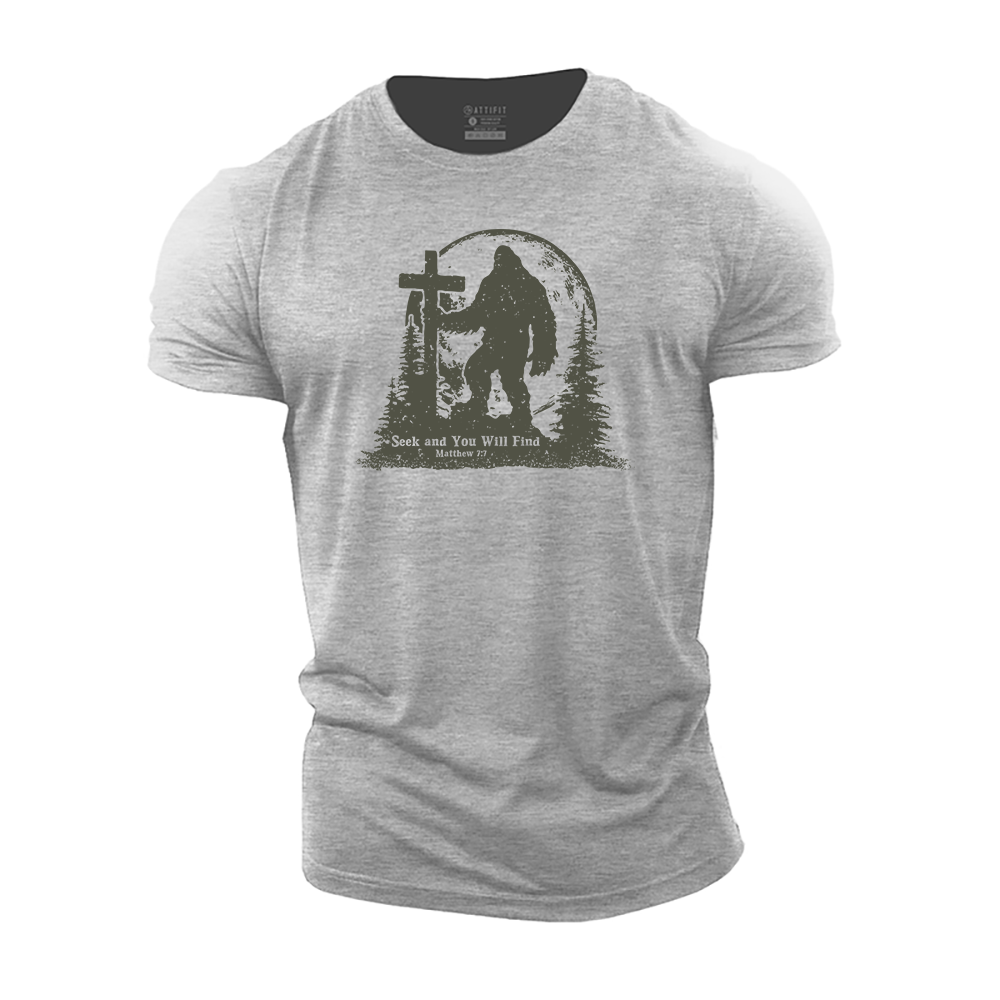 Seek and You Will Find Cotton T-Shirt