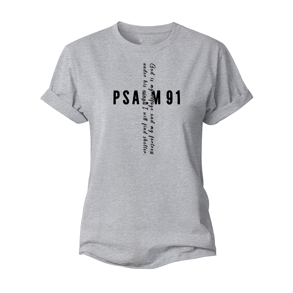 Psalm 91 Women's Cotton T-Shirt