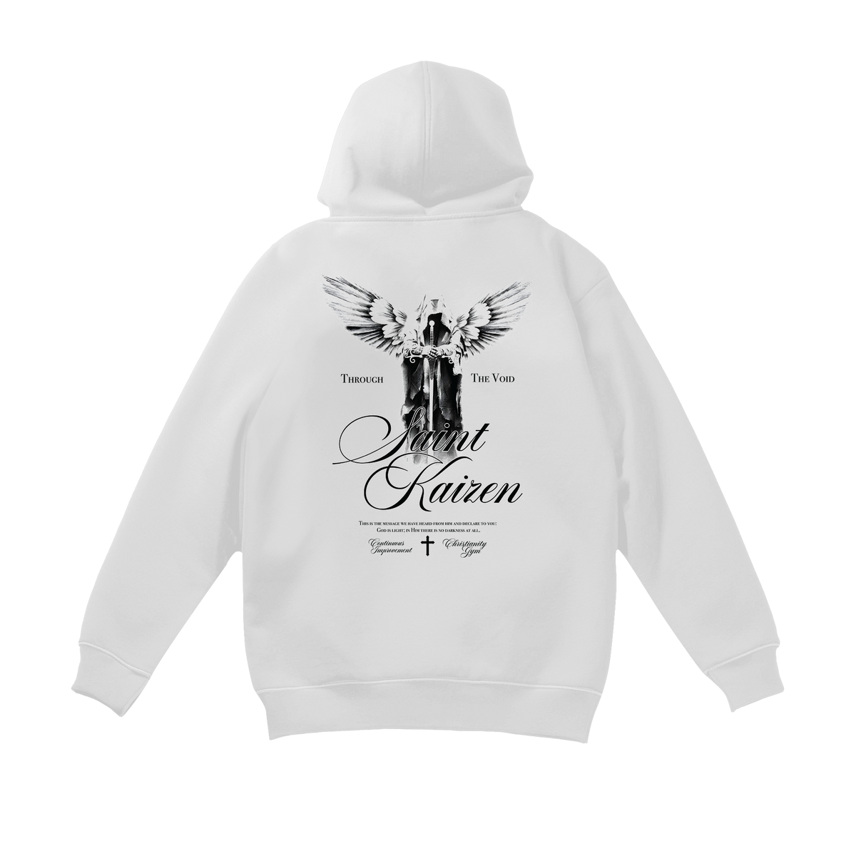 Through The Void Hoodie - White