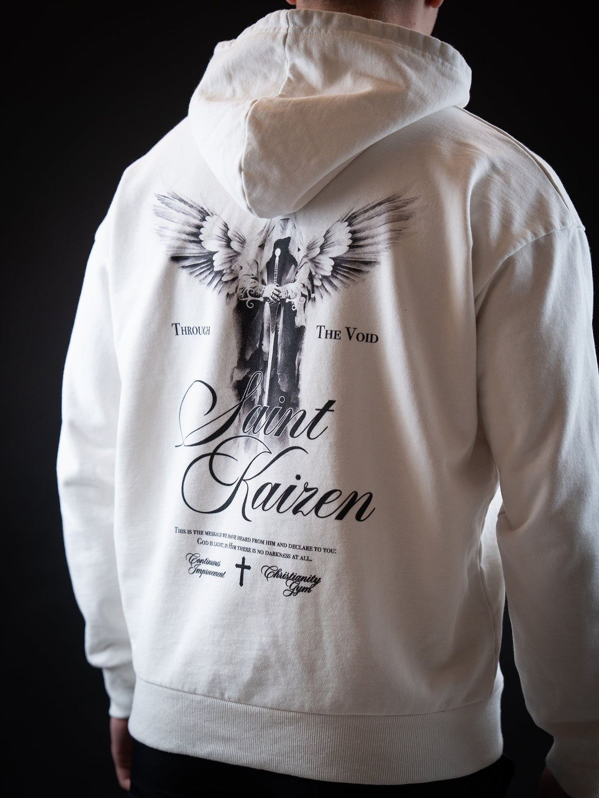 Through The Void Hoodie - White