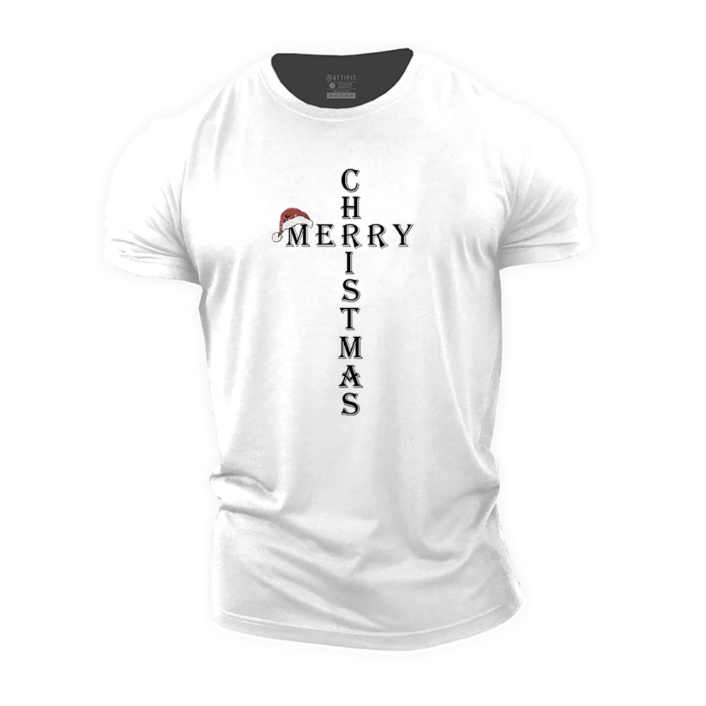 Merry Christmas Cotton T-Shirt