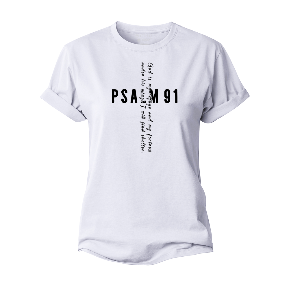 Psalm 91 Women's Cotton T-Shirt