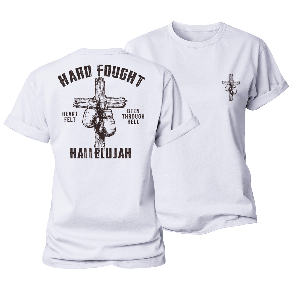 Hard Fought Hallelujah Women's Cotton T-Shirt