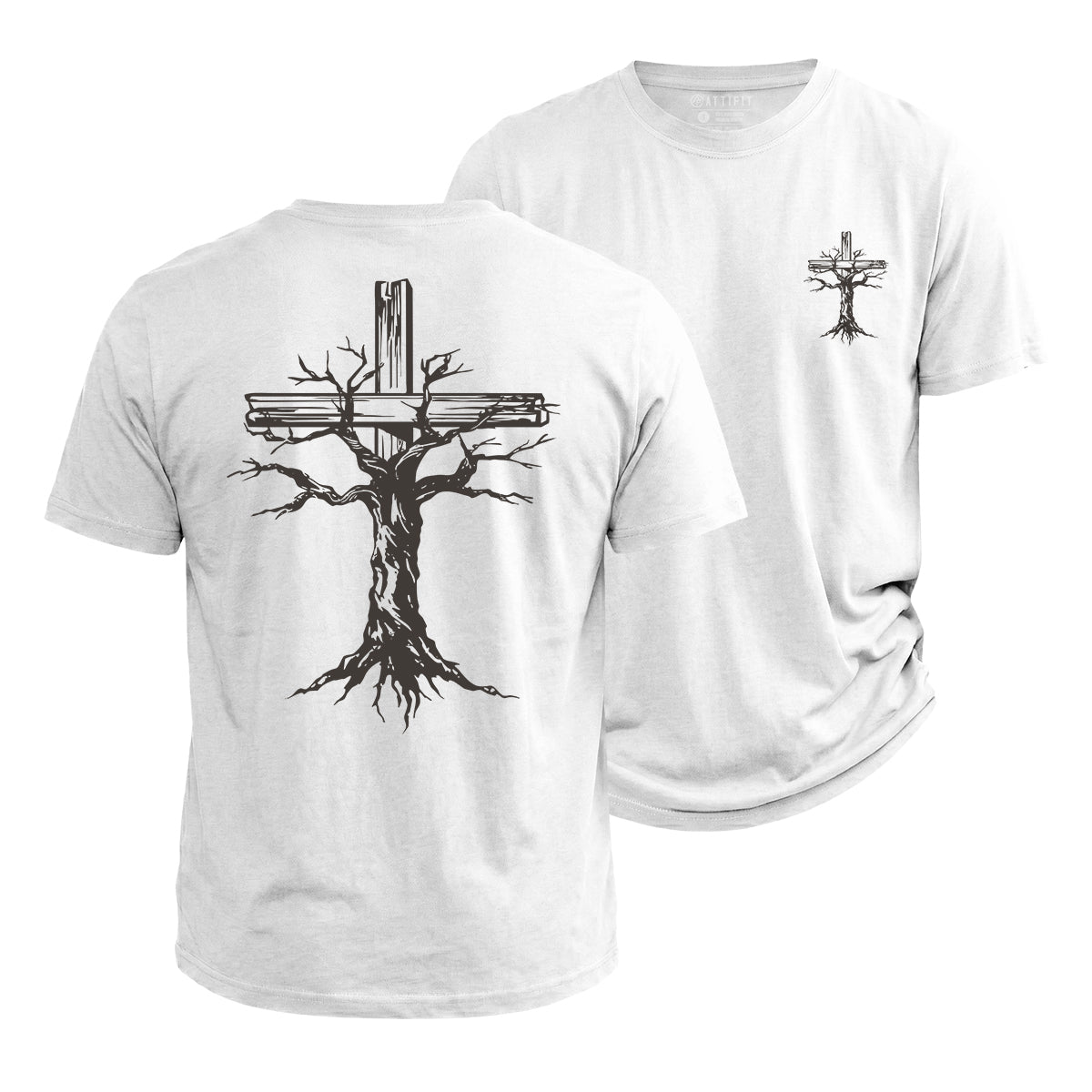 Tree Of Faith Cotton T-Shirt