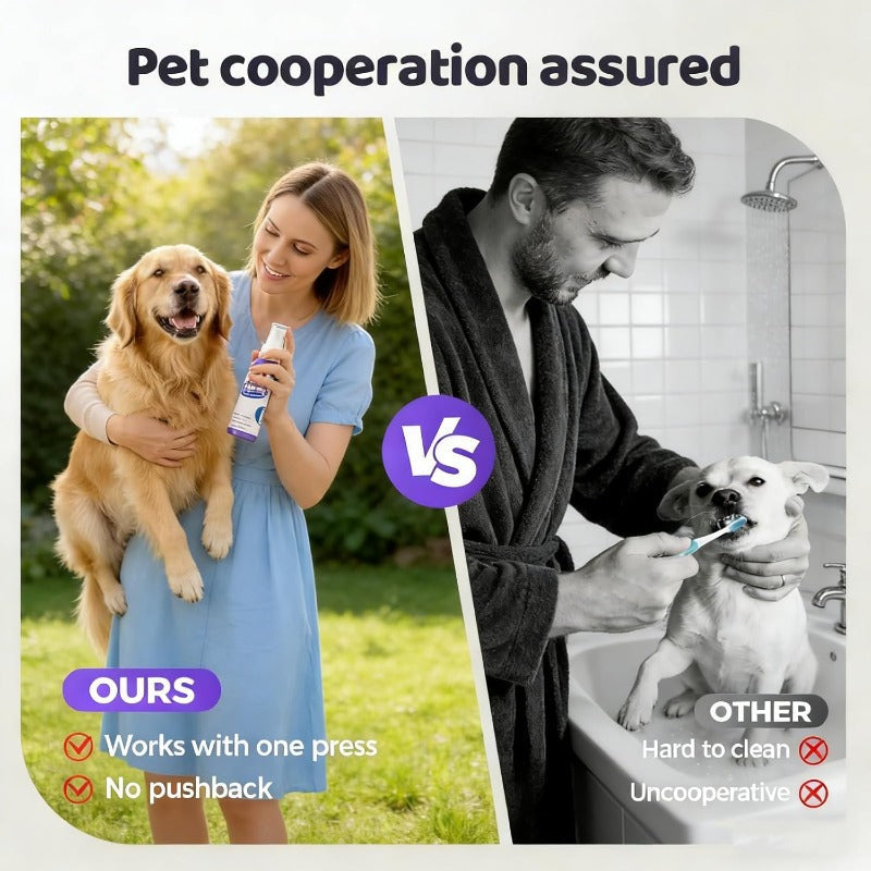 Brushless Pet Dental Spray