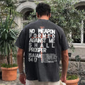 No Weapon Formed Against Me Shall Prosper Printed Men's T-shirt