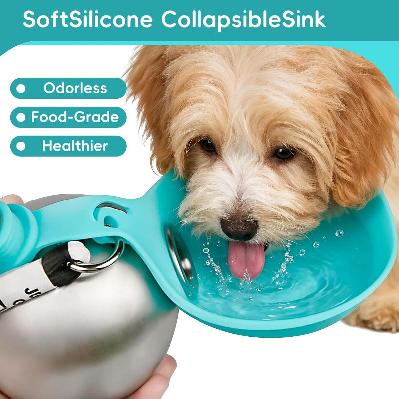 Instant Flip-Out Dog Bowl