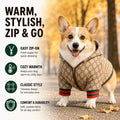 Fashionable Warm Dog Jacket