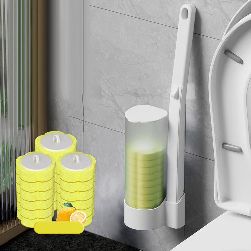 🔥🔥LAST DAY SPECIAL PRICE £6.99!!⚡50K+ SOLD!🚽💦Hands-Free Cleaning Gadget🧽Disposable toilet cleaning tool💦