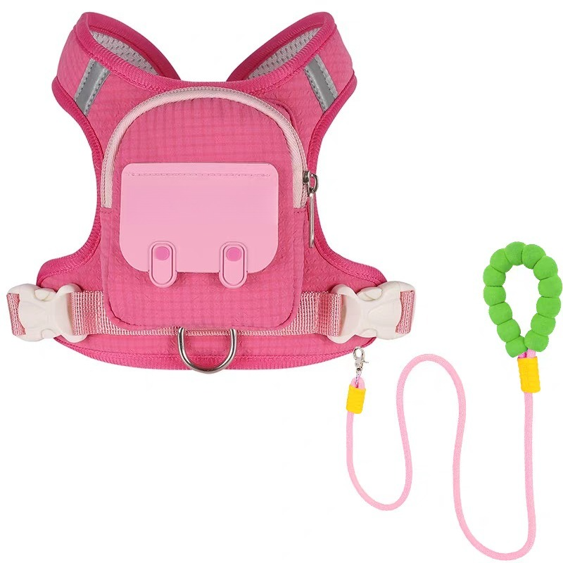 Dog Backpack Harness Set