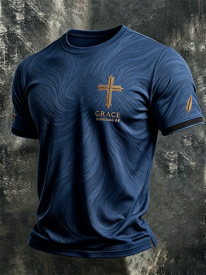 Men'S Short Sleeve T-Shirt A Follower Of The Jesus Faith