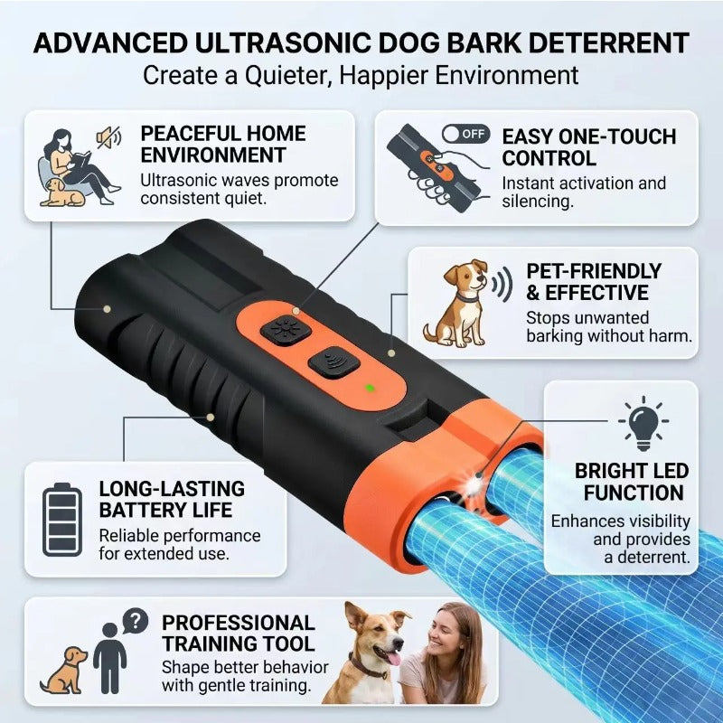 Instant Ultrasonic Bark Stopper