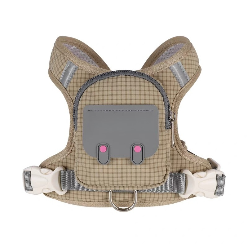 Dog Backpack Harness Set