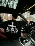 Jesus The Way The Truth The Life Printed Men's T-shirt