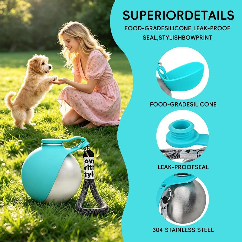 Instant Flip-Out Dog Bowl
