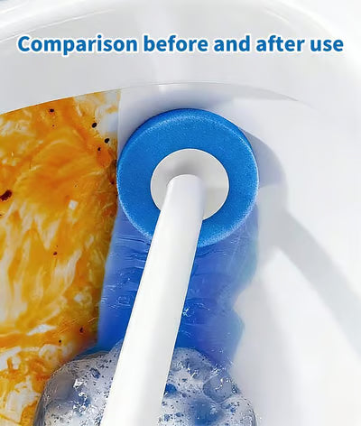 🔥🔥LAST DAY SPECIAL PRICE £6.99!!⚡50K+ SOLD!🚽💦Hands-Free Cleaning Gadget🧽Disposable toilet cleaning tool💦